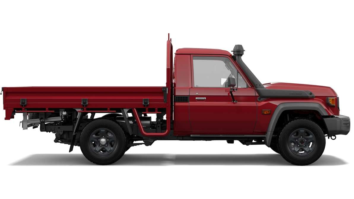 2024 Toyota LandCruiser 79 GX Single-Cab Cab-Chassis image 2