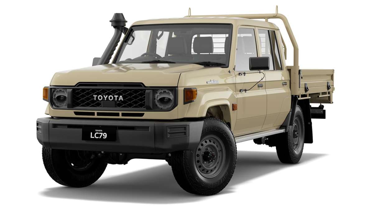 2024 Toyota LandCruiser 79 WorkMate Double-Cab Cab-Chassis Differential Locks option image 4