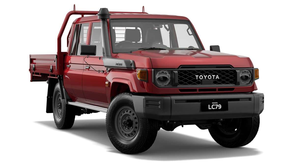 2025 Toyota LandCruiser 79 WorkMate Double-Cab Cab-Chassis Differential Locks option image 1