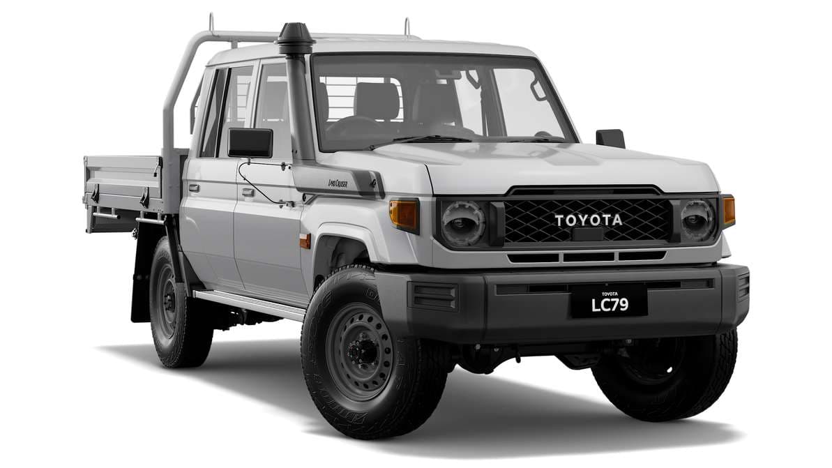 2024 Toyota LandCruiser 79 WorkMate Double-Cab Cab-Chassis Differential Locks option image 1