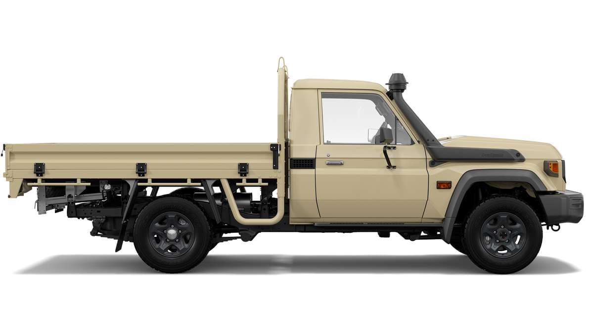 2025 Toyota LandCruiser 79 GX Single-Cab Cab-Chassis image 2
