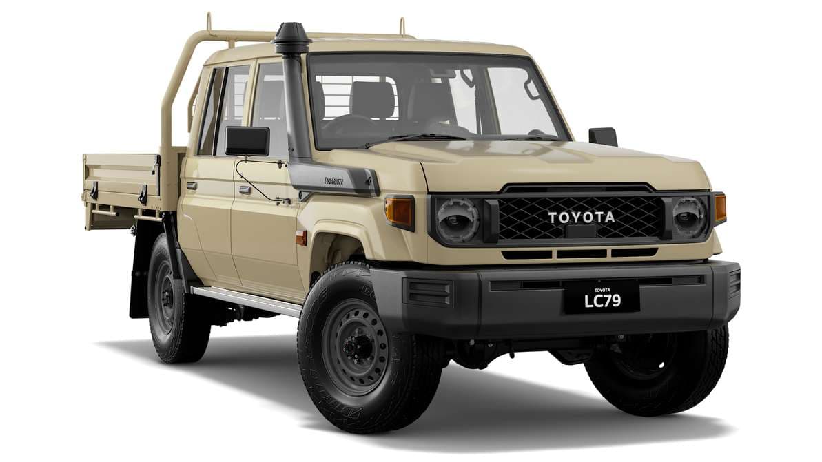 2024 Toyota LandCruiser 79 WorkMate Double-Cab Cab-Chassis Differential Locks option image 1
