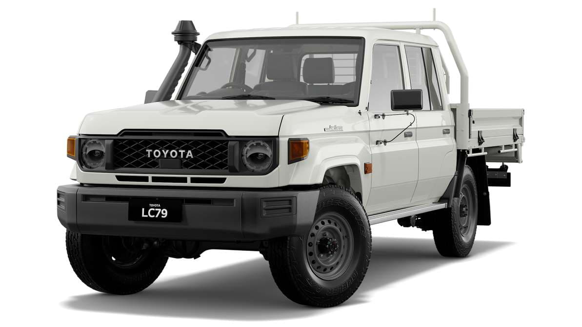 2024 Toyota LandCruiser 79 WorkMate Double-Cab Cab-Chassis image 4