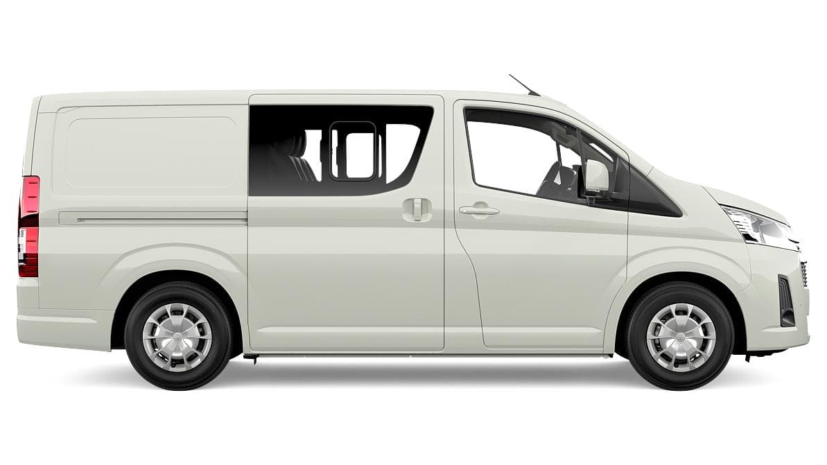 2025 Toyota HiAce Long Wheelbase Crew Van Diesel Auto image 2