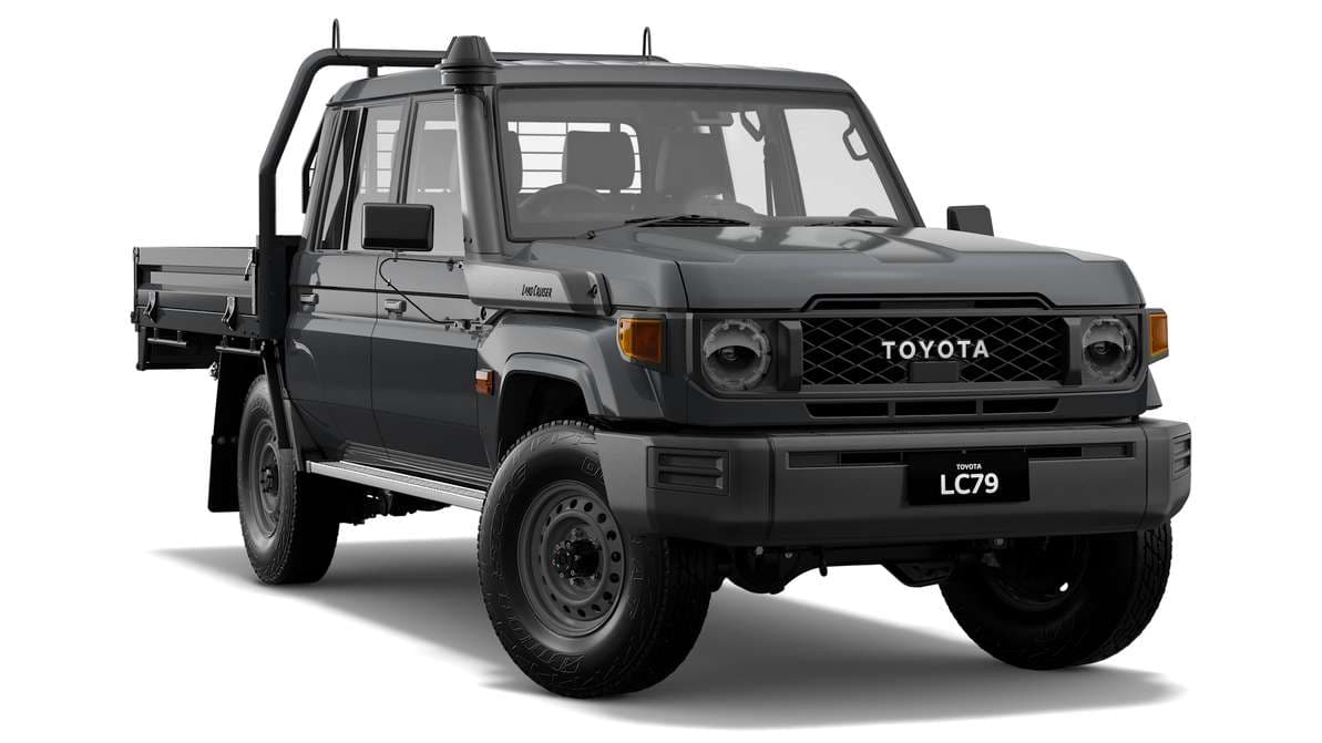2024 Toyota LandCruiser 79 WorkMate Double-Cab Cab-Chassis image 1