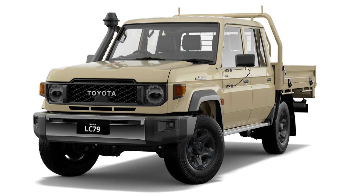 2025 Toyota LandCruiser 79 GXL Double-Cab Cab-Chassis Differential Locks option image 4