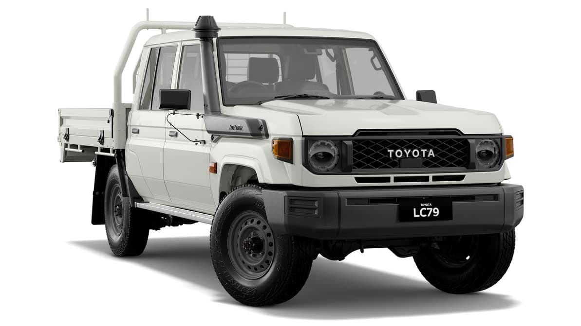 2024 Toyota LandCruiser 79 WorkMate Double-Cab Cab-Chassis image 1
