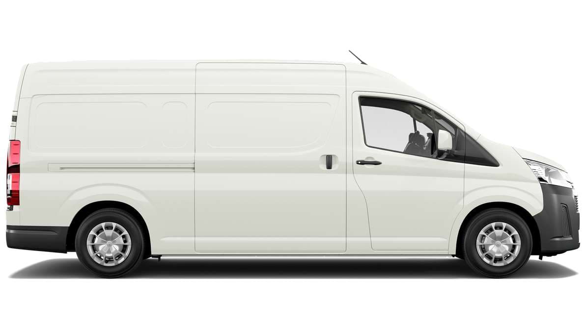 2025 Toyota HiAce Long Wheelbase Van Rear barn doors image 2