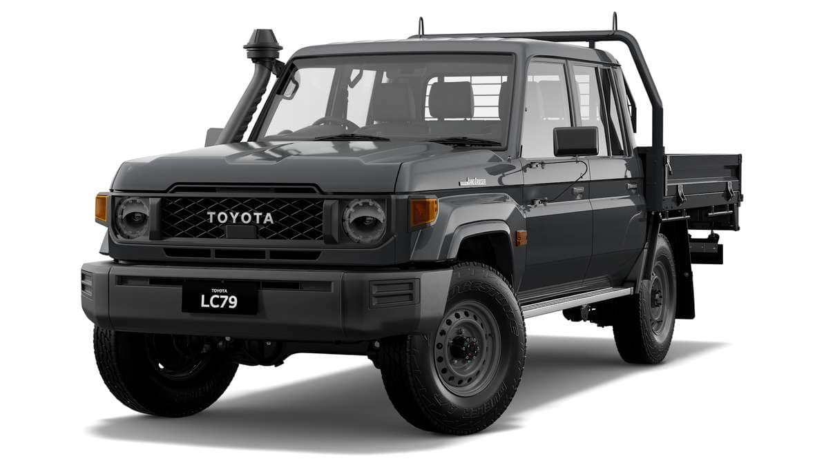 2024 Toyota LandCruiser 79 WorkMate Double-Cab Cab-Chassis image 4