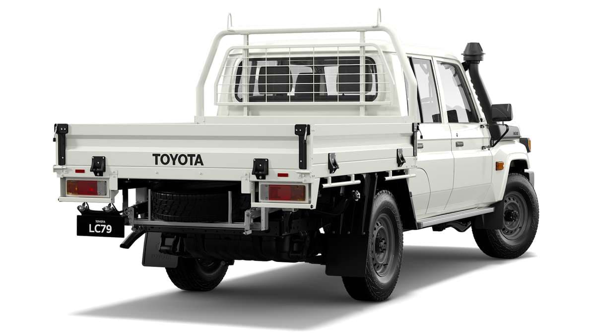 2025 Toyota LandCruiser 79 WorkMate Double-Cab Cab-Chassis image 3