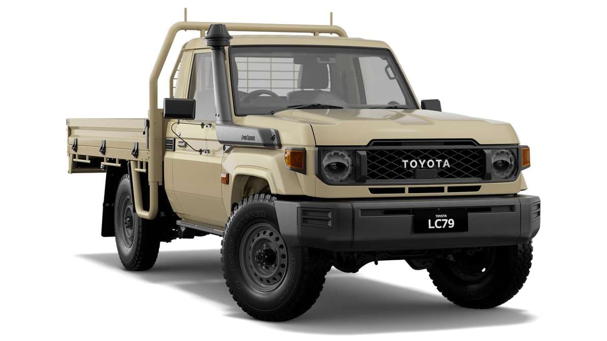 2024 Toyota LandCruiser 79 WorkMate Single-Cab Cab-Chassis image 1