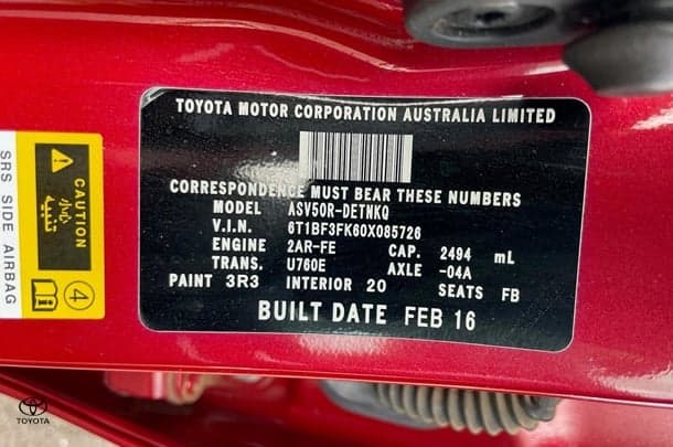 2016 Toyota Camry Atara S image 18