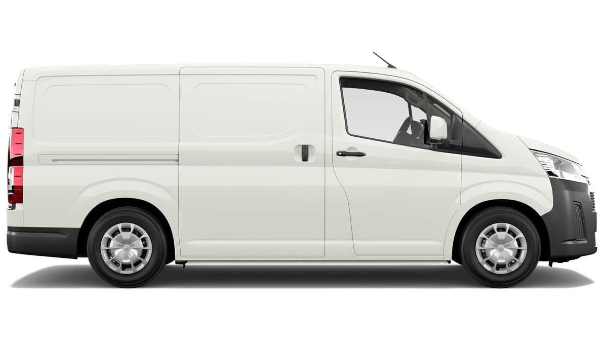 2025 Toyota HiAce Long Wheelbase Van Rear barn doors image 2