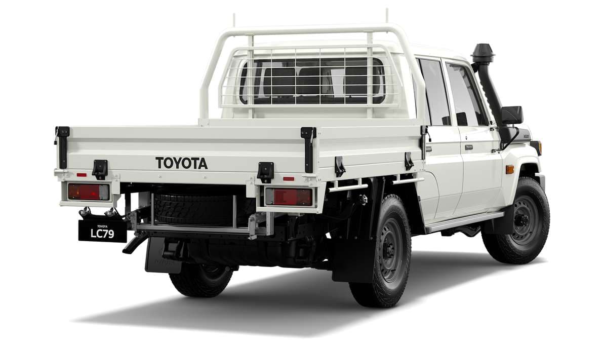 2024 Toyota LandCruiser 79 WorkMate Double-Cab Cab-Chassis image 3