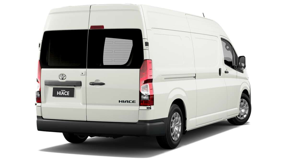 2025 Toyota HiAce Long Wheelbase Van Rear barn doors image 3