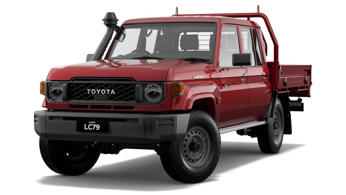 2025 Toyota LandCruiser 79 WorkMate Double-Cab Cab-Chassis Differential Locks option image 4