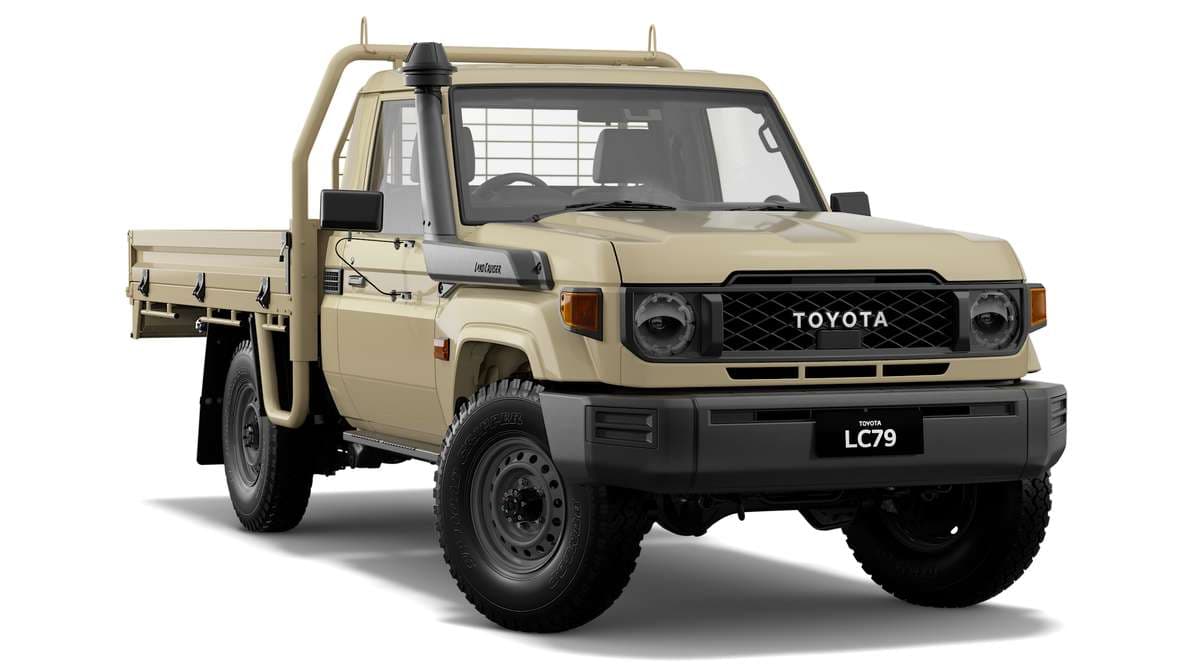 2025 Toyota LandCruiser 79 WorkMate Single-Cab Cab-Chassis image 1