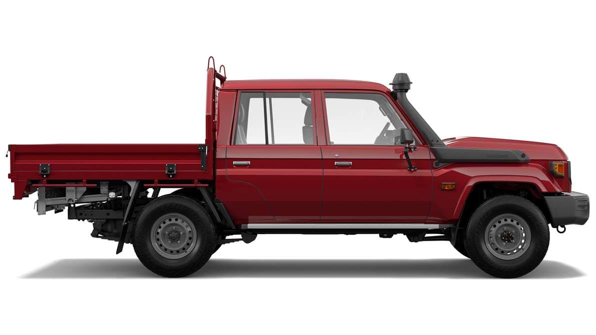 2025 Toyota LandCruiser 79 WorkMate Double-Cab Cab-Chassis Differential Locks option image 2