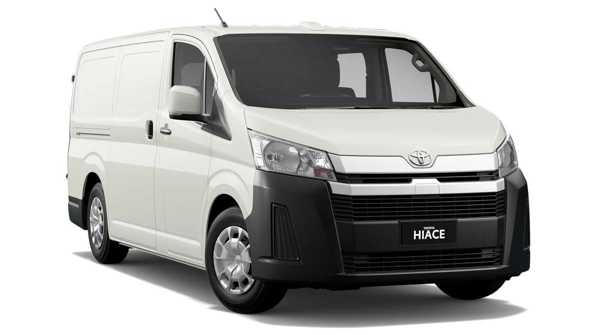 2025 Toyota HiAce Long Wheelbase Van Rear barn doors image 1