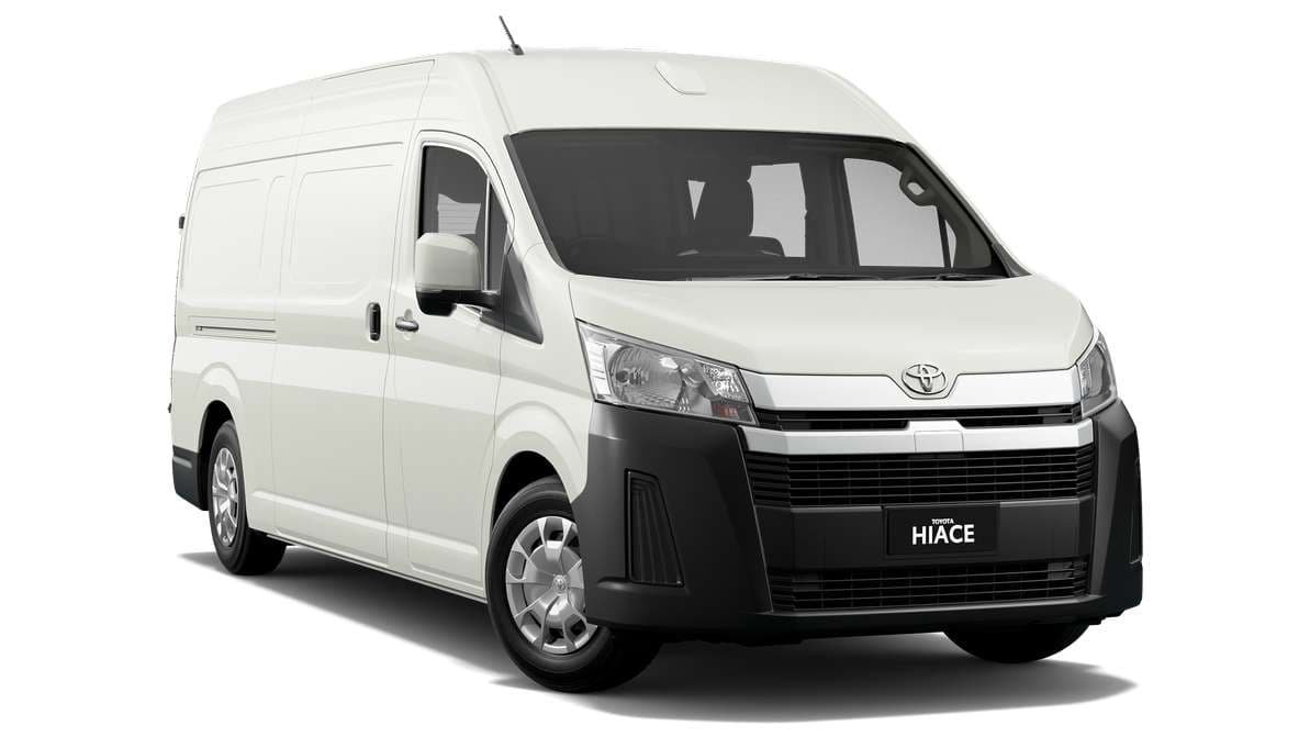 2025 Toyota HiAce Long Wheelbase Van Rear barn doors image 1