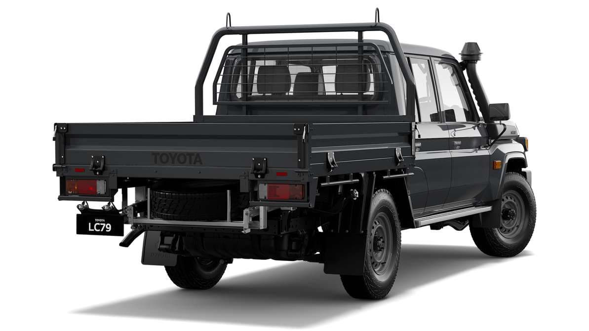 2024 Toyota LandCruiser 79 WorkMate Double-Cab Cab-Chassis image 3
