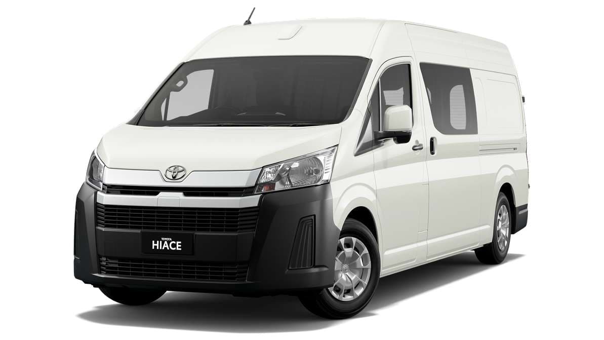 2025 Toyota HiAce Long Wheelbase Van Rear barn doors image 4