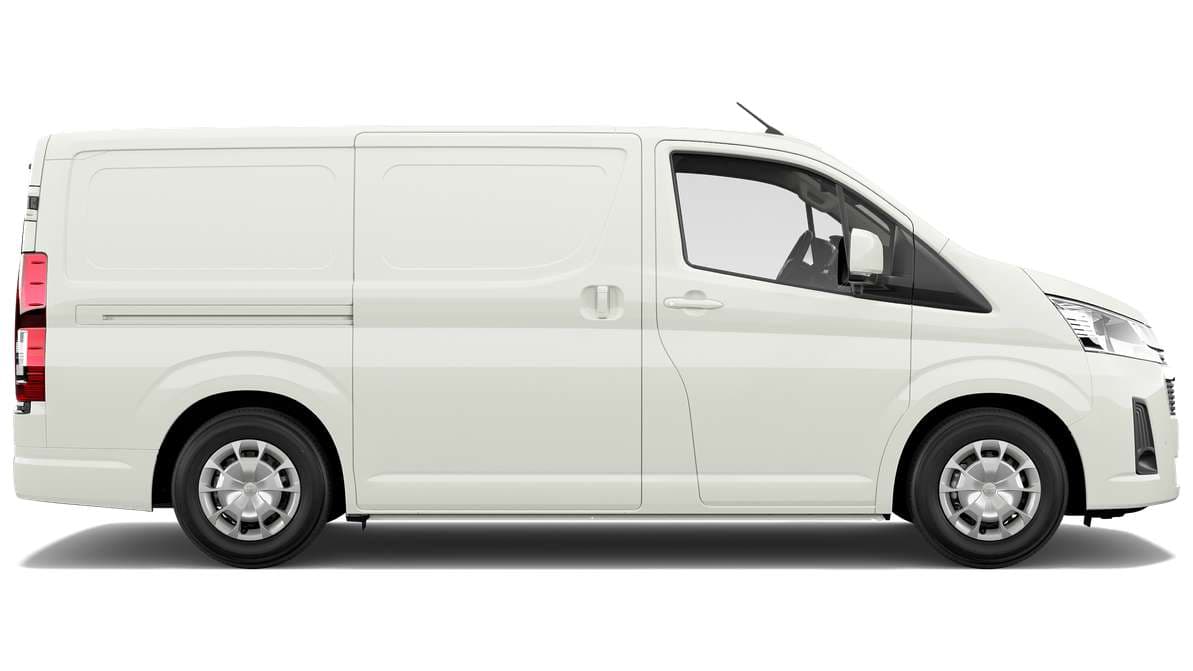 2024 Toyota HiAce Long Wheelbase Van Rear barn doors image 2