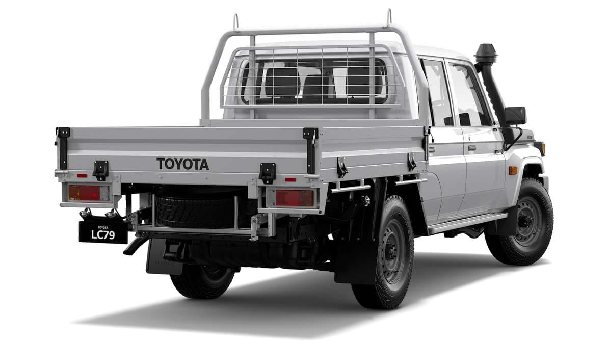 2024 Toyota LandCruiser 79 WorkMate Double-Cab Cab-Chassis image 3