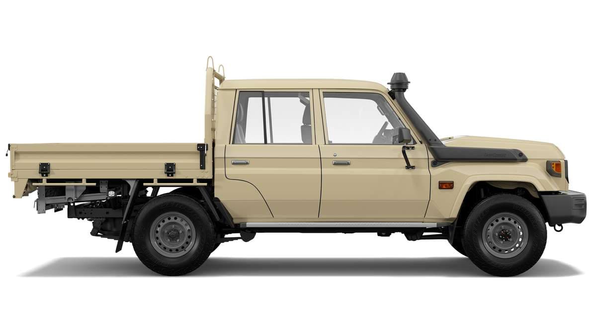 2024 Toyota LandCruiser 79 WorkMate Double-Cab Cab-Chassis Differential Locks option image 2