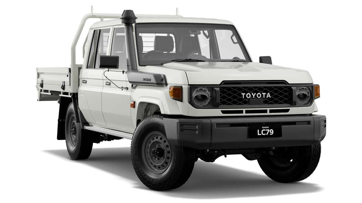 2024 Toyota LandCruiser 79 WorkMate Double-Cab Cab-Chassis Differential Locks option image 1