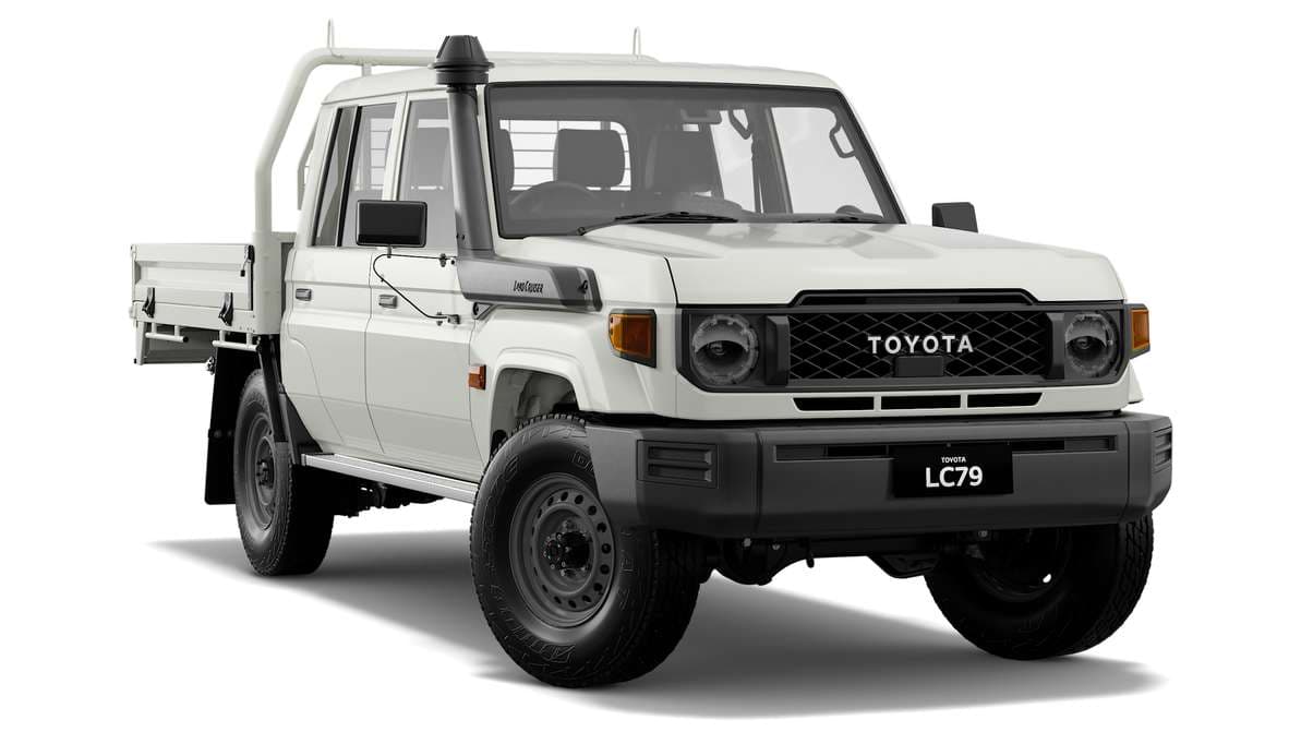 2025 Toyota LandCruiser 79 WorkMate Double-Cab Cab-Chassis image 1