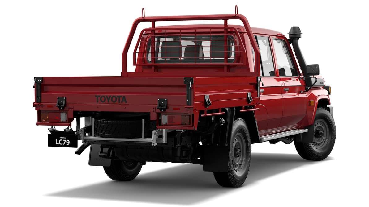 2025 Toyota LandCruiser 79 WorkMate Double-Cab Cab-Chassis Differential Locks option image 3