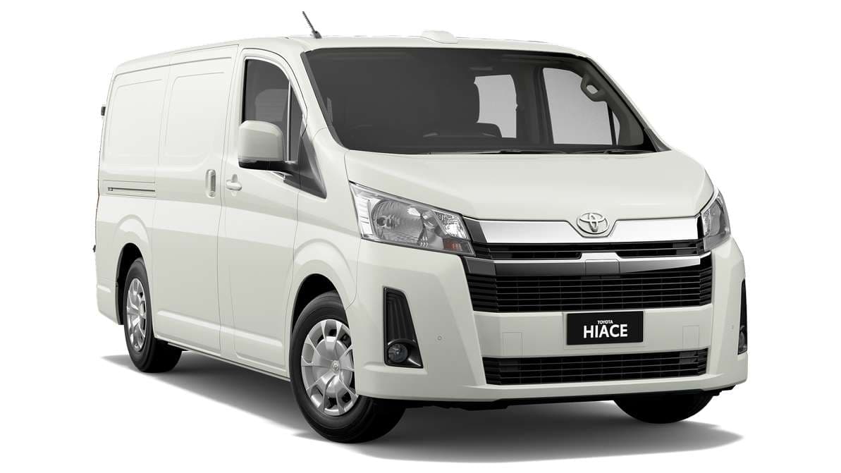 2024 Toyota HiAce Long Wheelbase Van Rear barn doors image 1