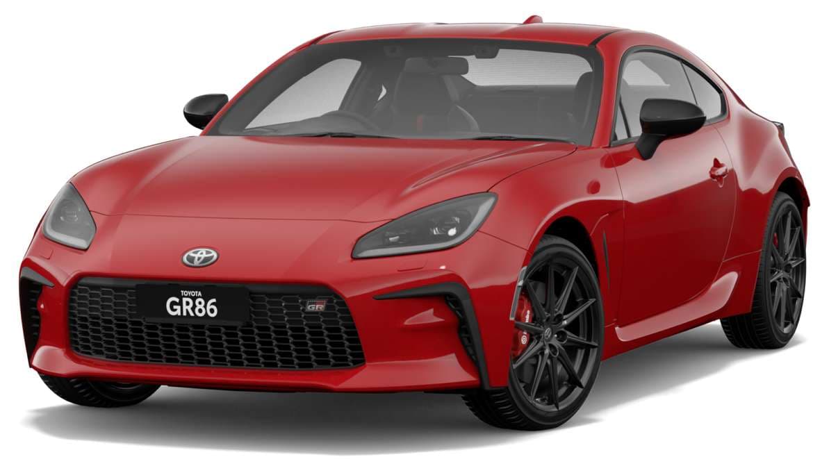 2025 Toyota GR86 GTS Option Pack Automatic Dynamic Performance Pack and Red Interior image 4
