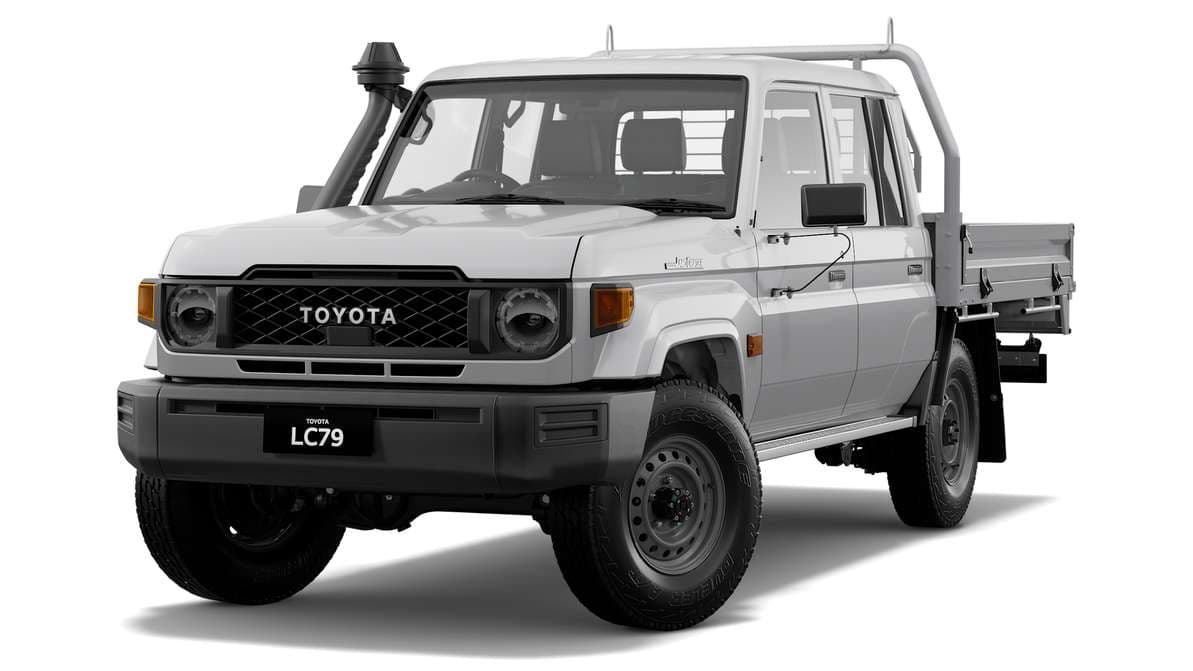 2024 Toyota LandCruiser 79 WorkMate Double-Cab Cab-Chassis image 4