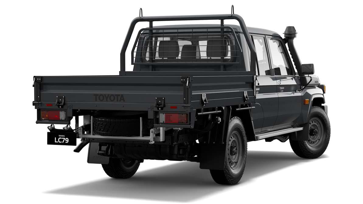 2024 Toyota LandCruiser 79 WorkMate Double-Cab Cab-Chassis Differential Locks option image 3
