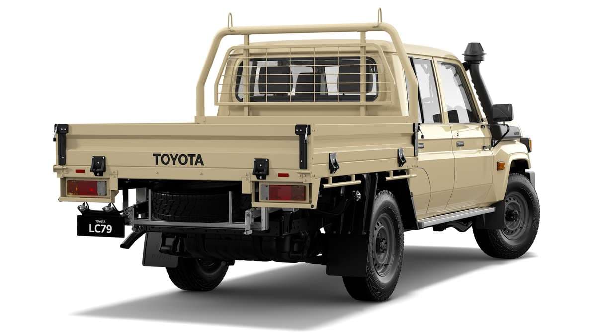 2024 Toyota LandCruiser 79 WorkMate Double-Cab Cab-Chassis Differential Locks option image 3
