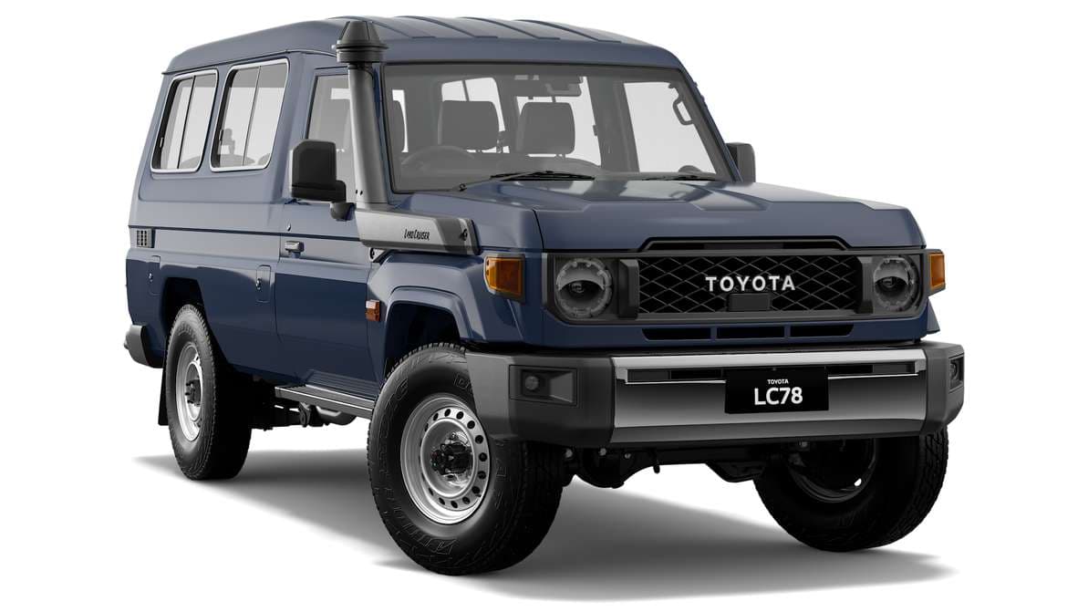 2025 Toyota LandCruiser 78 GXL Troop Carrier Differential Locks option image 1