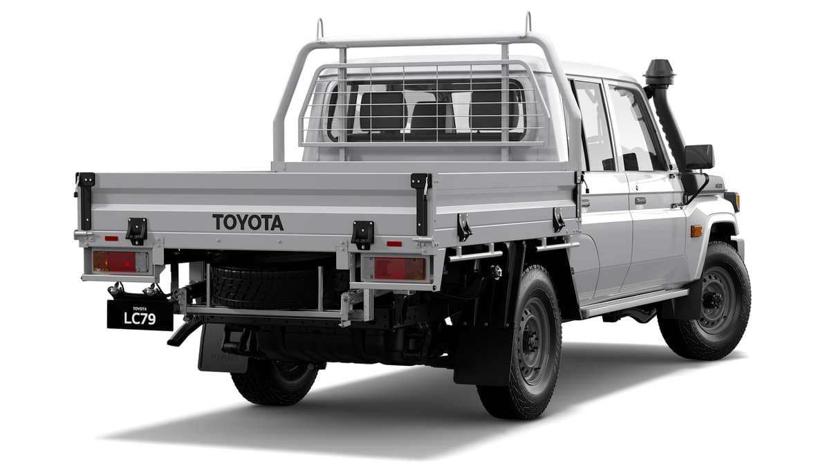 2024 Toyota LandCruiser 79 WorkMate Double-Cab Cab-Chassis Differential Locks option image 3