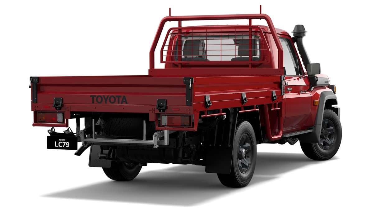 2024 Toyota LandCruiser 79 GX Single-Cab Cab-Chassis image 3