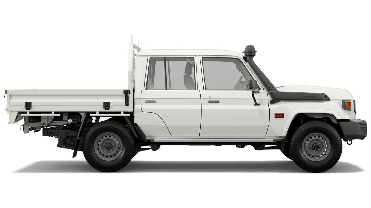 2024 Toyota LandCruiser 79 WorkMate Double-Cab Cab-Chassis image 2