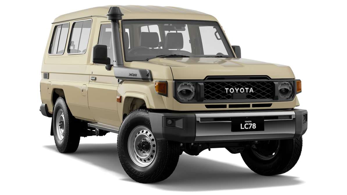 2024 Toyota LandCruiser 78 GXL Troop Carrier Differential Locks option image 1