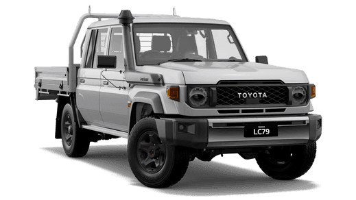 2025 Toyota LandCruiser 79 GXL Double-Cab Cab-Chassis Differential Locks option