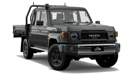2025 Toyota LandCruiser 79 GXL Double-Cab Cab-Chassis Differential Locks option