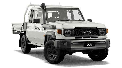 2025 Toyota LandCruiser 79 GXL Double-Cab Cab-Chassis Differential Locks option