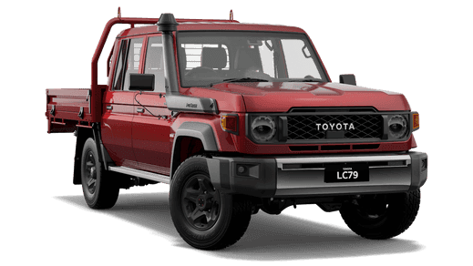 2025 Toyota LandCruiser 79 GXL Double-Cab Cab-Chassis Differential Locks option