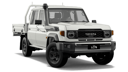 2025 Toyota LandCruiser 79 GXL Double-Cab Cab-Chassis Differential Locks option