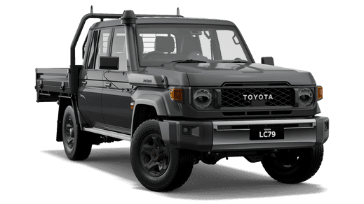 2025 Toyota LandCruiser 79 GXL Double-Cab Cab-Chassis Differential Locks option