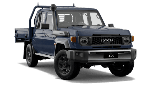 2024 Toyota LandCruiser 79 GXL Double-Cab Cab-Chassis Differential Locks option