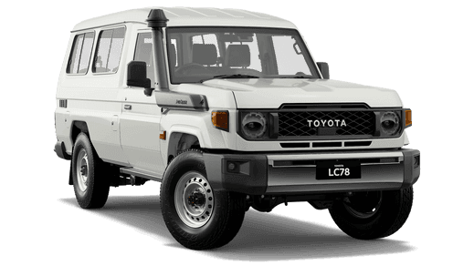 2024 Toyota LandCruiser 78 GXL Troop Carrier Differential Locks option